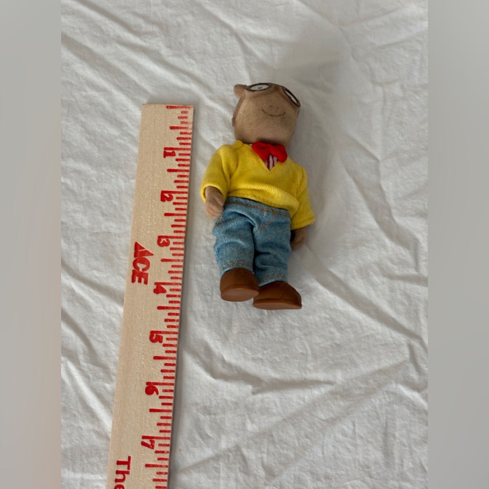 1987 Arthur Set Collection 3 Arthur Dolls 1 DW Read 1 Backpack Original PBS - Picture 5 of 15